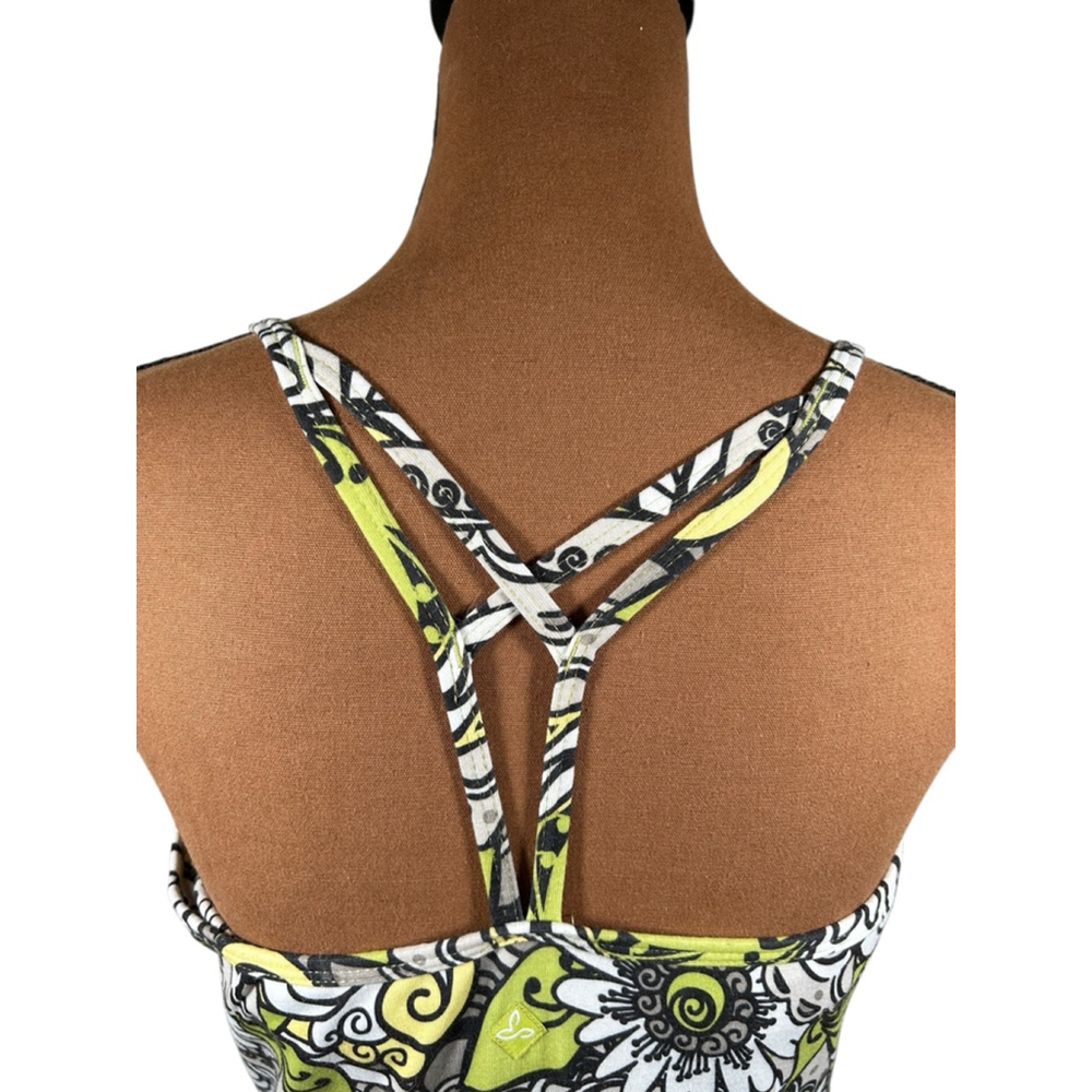 Prana Breathe Strappy Back Floral Athletic Dress S - Picture 6 of 10